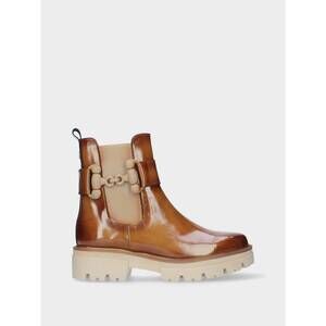 NEW MLV women's chunky ankle boot in brown